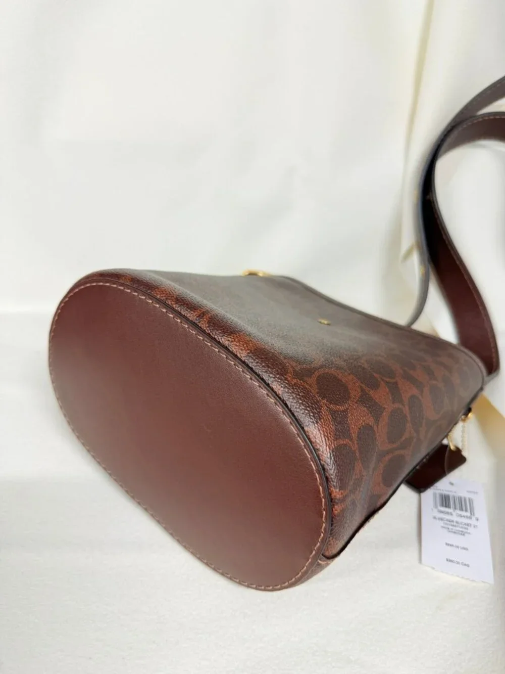 coach Bleecker Bucket Bag 21 In Signature Canvas ccx06